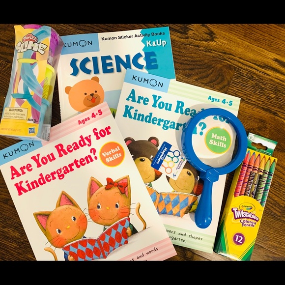Kumon Other - Kumon Pre-school Verbal, Math and Science Books